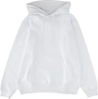 Msgm Logo-Embroidered Cotton Sweatshirt - White