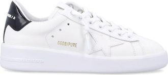 Golden Goose White Lace Up Sneakers
