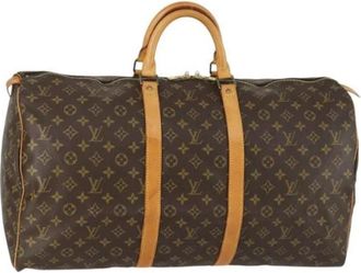 Louis Vuitton Pre-owned Weekend Bags, female, Brown, Size: ONE SIZE Pre-owned Weekend Bag