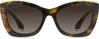 Etro vela Zonnebril - Dames - Zonnebrillen - Bruin - 56 MM - Accessoires