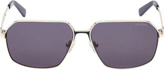 Guess Mens Guess Blue Lens Gold Sunglasses - Size: ONE size