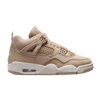 Nike Jordan Schoenen, Dames, Beige, 35 1/2 EU, Leer, 4 Retro Cozy Girl