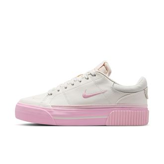 Nike Womens Court Legacy Lift VS Shoes in White | IV2039-100