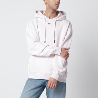 Off-white Felpa con cappuccio Paint Arrow con logo e stampa