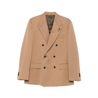 Lardini Heren, Jassen, Beige, Maat: L