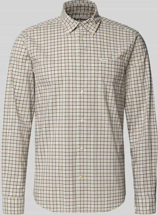 Barbour Regular Fit Freizeithemd aus Baumwoll-Mix Modell LOMOND in Beige, Gr&ouml;&szlig;e XXXL