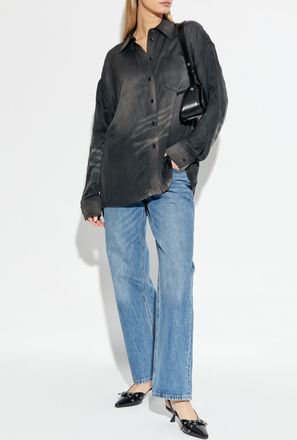 Alexander Wang Shirt With Pocket, Womens, Black