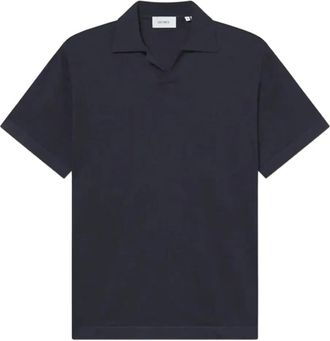 Les Deux Polo in lino - Blu