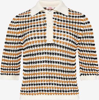 Eres Lochstrick-Polohemd Comeback