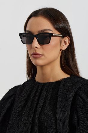 Dior DioRibbon S2I Sunglasses, Unisex, Black