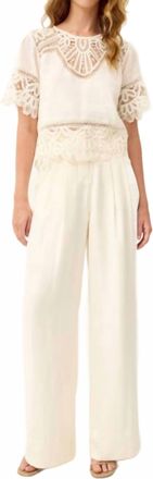 Marie Oliver Macbee Pants In Sugar