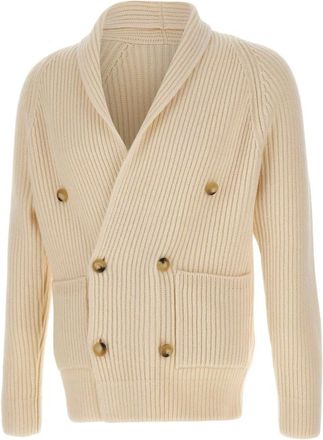 Gran Sasso Heren, Truien, Wit, Maat: 2XL Wol