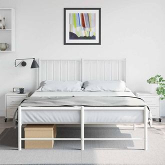 Berkfield Home Stylish Bedside Cabinets 2 pcs White 36x39x43.5 cm Steel