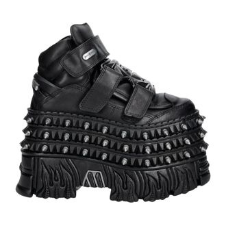 New Rock Bot&iacute;n Wall - Shoes - Mujer - Negro - 37 EU