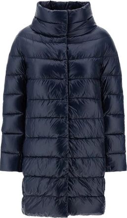 Herno Dora Down Jacket - Dames - Gewatteerde jassen - Blauw - 2XL - Jassen