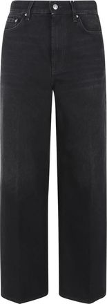 Toteme Donna, Jeans, Nero, W26 L28, new