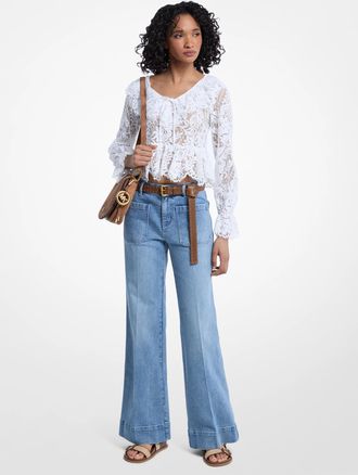 Michael Kors Violette Stretch Denim Jeans