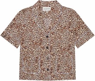 Munthe 191-Print Anima Shirt - Dames - Overhemden - Veelkleurig - S - Overhemden