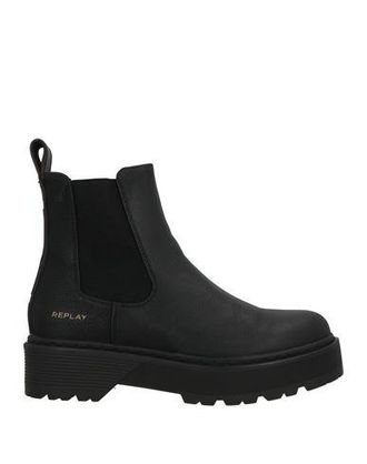 Replay CALZADO - Botines de ca&ntilde;a alta en YOOX.COM