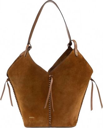 Isabel Marant Tampa Shoulder Bag In Cognac