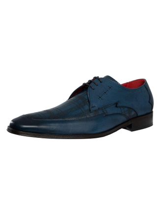 Jeffery West Leren Brogueschoenen, Blauw