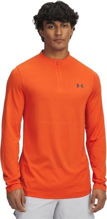 Under Armour Technisch heren-shirt met lange mouwen van Rush (Oranje)