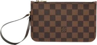 Louis Vuitton Pre-owned Clutches, female, Brown, Size: ONE SIZE Pre-owned Plastic Clutch