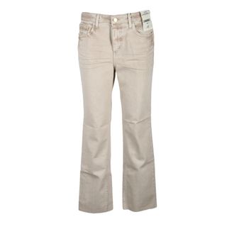 L'agence Cropped Jeans, female, Beige, Size: W27 Cropped Jeans