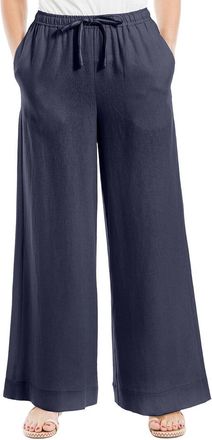 Max Studio Drawstring Linen Pant