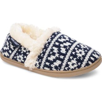 Minnetonka Dina Slipper in Navy Multi at Nordstrom Rack, Size X-Large