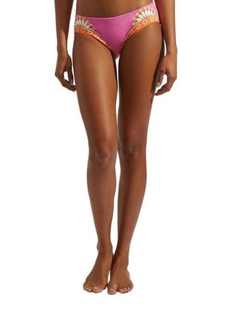 La DoubleJ Sunset Bikini Bottom Plac&eacute;e in Napoli Plates Plac&eacute;e Hot Pink at Nordstrom, Size X-Small
