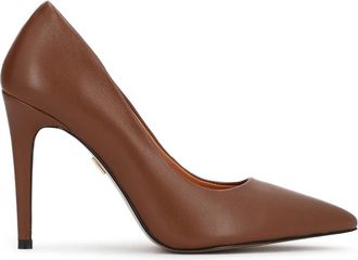 Kazar Anne Pumps - Dames - Pumps - Bruin - 38 EU - Leer - Schoenen