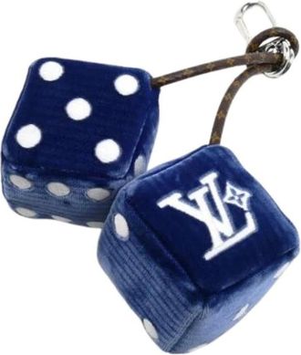 Louis Vuitton Pre-owned Accessories, female, Blue, Size: ONE SIZE Pre-owned Handbag Charm