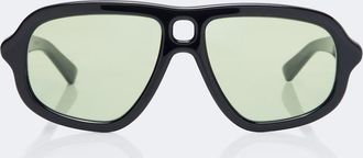 Bottega Veneta Sophia Ribbon aviator sunglasses
