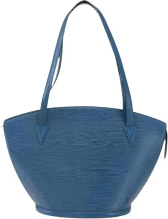 Louis Vuitton Pre-owned Handbags, female, Blue, Size: ONE SIZE Pre-owned Vintage Handbag
