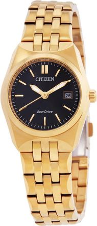 Citizen Corso Eco-Drive Black Dial Ladies Watch EW2293-56E