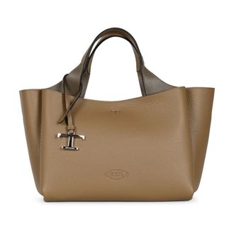 Tod's APA 2 Manici Mini Trac Pelle T Pend - - Bags - Donna - Marrone - ONE SIZE