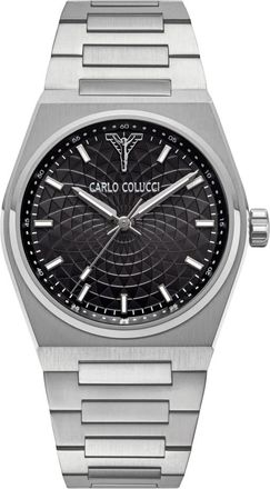 Carlo Colucci Cc-600-2 - Heren - Horloges - Grijs - ONE Size - Accessoires