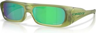 Oakley Permian Zonnebril - unisex - Zonnebrillen - Groen - 59 MM - Accessoires