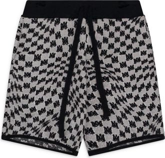 Amiri White MA Swirl Shorts