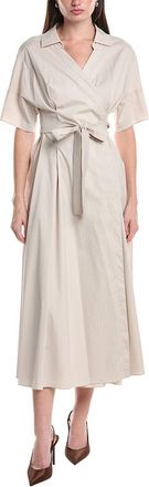 Max Mara Sarah Maxi Wrap Dress