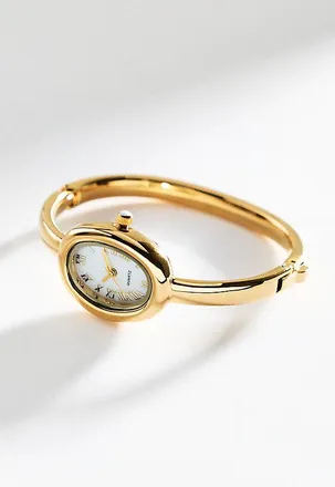 Anthropologie Hinge Cuff Watch