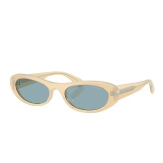 Vogue Sunglasses, unisex, Beige, Size: 53 MM Oval Sunglasses