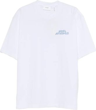 Axel Arigato Soren T-shirt met print - Wit