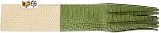 Jacquemus Poireau Leather Clutch