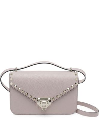 Valentino Garavani Pink Rockstud Small Shoulder Bag