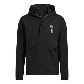 adidas WJ WB Sports Hooded Jacket Black HE5145
