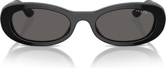 Vogue Sunglasses Vo5582 S W44/87 Black/Smoke Gray Women
