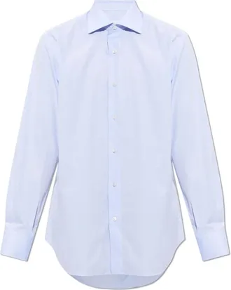 Brioni Hombre, Camisas, Azul, Talla: XL