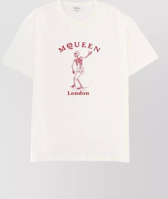 Alexander McQueen printed cotton t-shirt